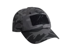 Čepice TACTICAL BLACK CAMO