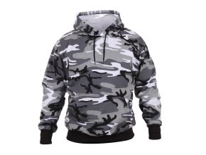 Mikina s kapucí CITY METRO CAMO