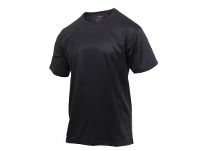 Triko funkční rychleschnoucí Quick Dry Moisture Wicking ČERNÉ