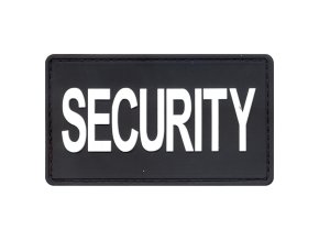 Nášivka SECURITY velcro plast