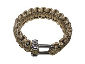 Náramek PARACORD kov.přezka COYOTE
