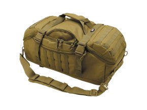 Taška kombinovaná s batohem TRAVEL MOLLE COYOTE