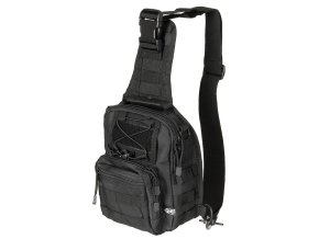 Taška přes rameno SHOULDER BAG MOLLE ČERNÁ