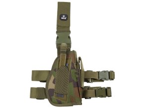 Pouzdro stehenní na zbraň pravé WOODLAND