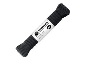 Šňůra PARACORD polyester 550LB ø 4 mm / 30 m ČERNÁ