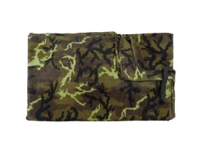 Deka FLEECE 200x150cm maskovaná vz.95 Les