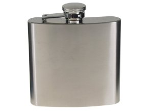 Placatka 170ml (6 OZ) chrom mat STŘÍBRNÁ