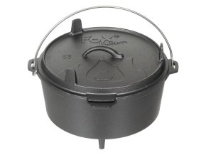 Hrnec DUTCH OVEN litinový 5,7 l ČERNÝ