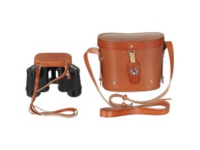 Dalekohled 8x30 RETRO s koženým pouzdrem