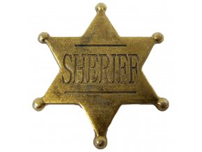 Replika Hvězda šerifská 4,5cm
