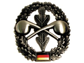 Odznak BW na baret ABC-Abwehrtruppe kovový
