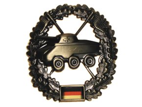 Odznak BW na baret Panzeraufklärungstruppe kovový