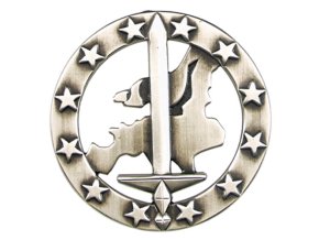 Odznak BW na baret EUROCORPS kovový