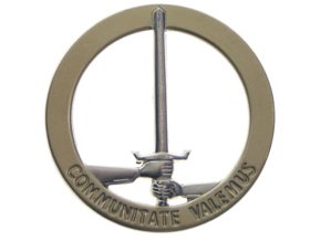 Odznak BW na baret 1. NL/D-CORPS kovový