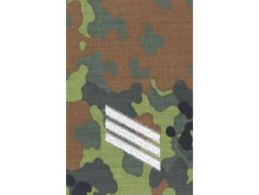 Nárameník BW HAUPTGEFREITER FLECKTARN / stříbrné vyšití