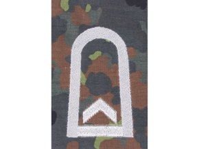 Nárameník BW FELDWEBEL FLECKTARN / stříbrné vyšití