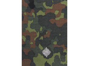 Nárameník BW LEUTNANT FLECKTARN / stříbrné vyšití