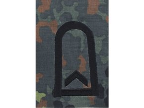 Nárameník BW FELDWEBEL FLECKTARN / černé vyšití