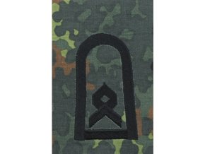 Nárameník BW HAUPTFELDWEBEL FLECKTARN / černé vyšití