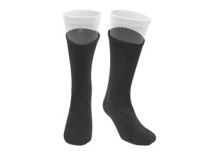 Ponožky - zateplovací vložky POLAR fleece ČERNÉ