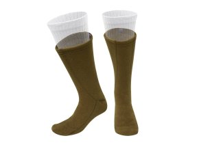 Ponožky - zateplovací vložky POLAR fleece COYOTE BROWN