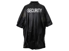 Pončo VINYL SECURITY ČERNÉ