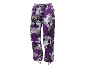 Kalhoty dámské PARATROOPER VIOLET CAMO