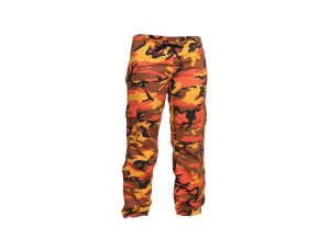 Kalhoty dámské PARATROOPER ORANGE CAMO