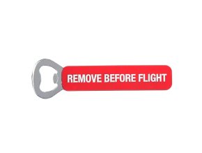 Otvírák na lahve REMOVE BEFORE FLIGHT