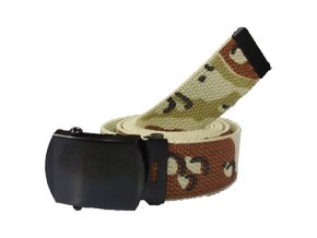 Opasek US oboustranný 6-COL DESERT vel.135 cm