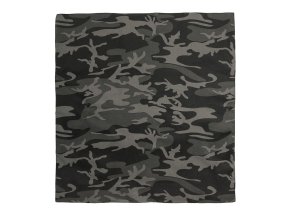 Šátek 68 x 68 cm JUMBO BLACK CAMO