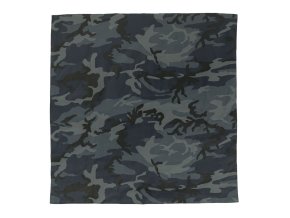 Šátek 68 x 68 cm JUMBO MIDNIGHT BLUE CAMO