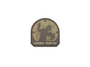 Nášivka ZOMBIE HUNTER plast velcro ARID