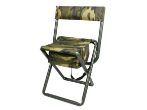 Stolička skládací s vakem QUIET CAMO WOODLAND