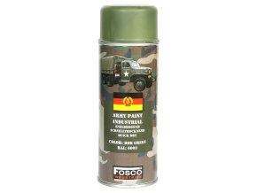 Barva ARMY ve spreji 400ml RAL 6003 ZELENÁ DDR