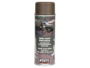 Barva ARMY ve spreji 400ml RAL 6014 OLIVOVÁ