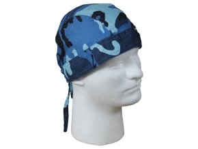 Šátek HEADWRAP SKY BLUE CAMO