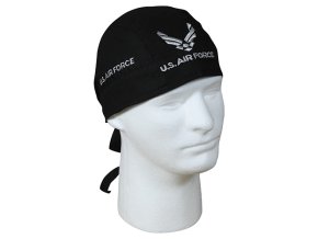 Šátek HEADWRAP U.S. AIR FORCE ČERNÁ