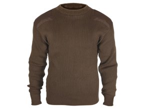 Svetr US ACRYLIC COMMANDO HNĚDÝ