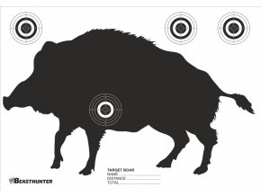 Terč silueta Beast Hunter Boar 10ks