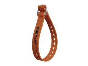 Pásek stahovací gumový FIXPLUS 46 cm HNĚDÝ