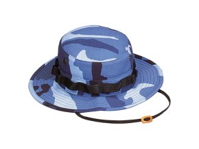 Klobouk BOONIE SKY BLUE CAMO