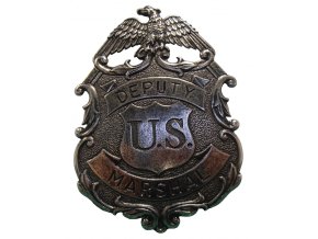 Replika odznak zástupce U.S. Marshal