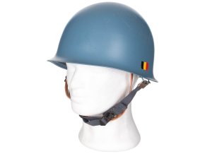 Helma M51 belgická AIR FORCE s PVC vnitřkem MODRÁ použitá