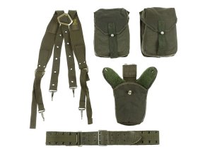 Set taktický ŠVÉDSKÝ 5 ks ZELENÝ použitý