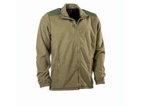 Bunda BELGICKÁ WINDSTOPPER fleece ZELENÁ