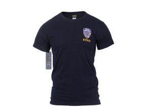 Triko s výšivkou NYPD MODRÉ