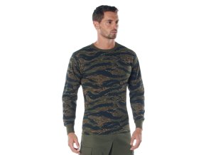 Triko s dlouhým rukávem TIGER STRIPE CAMO