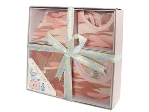Set dárkový INFANT na batole BABY PINK CAMO