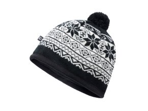 Čepice pletená SNOW CAP ČERNÁ